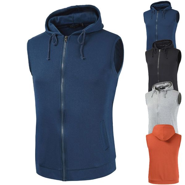 men's vests men fashion sleeveless hoodies 2021 solid vest cardigans jacket winter autumn causal zipper pockets waistcoat, Black;white
men's vests men fashion sleeveless hoodies 2021 solid vest cardigans jacket winter autumn causal zipper pockets waistcoat, Black;white