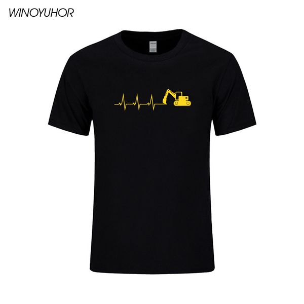 2020 new summer excavator t shirts men short sleeve cotton t-shirt man heartbeat of excavator clothing camisetas t-shirts
2020 new summer excavator t shirts men short sleeve cotton t-shirt man heartbeat of excavator clothing camisetas t-shirts
