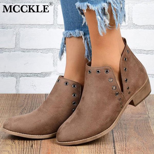 mcckle women ankle boots casual shoes ladies chunky boot pointed toe seude slip on fashion shoe plus size footwear new female, Black
mcckle women ankle boots casual shoes ladies chunky boot pointed toe seude slip on fashion shoe plus size footwear new female, Black