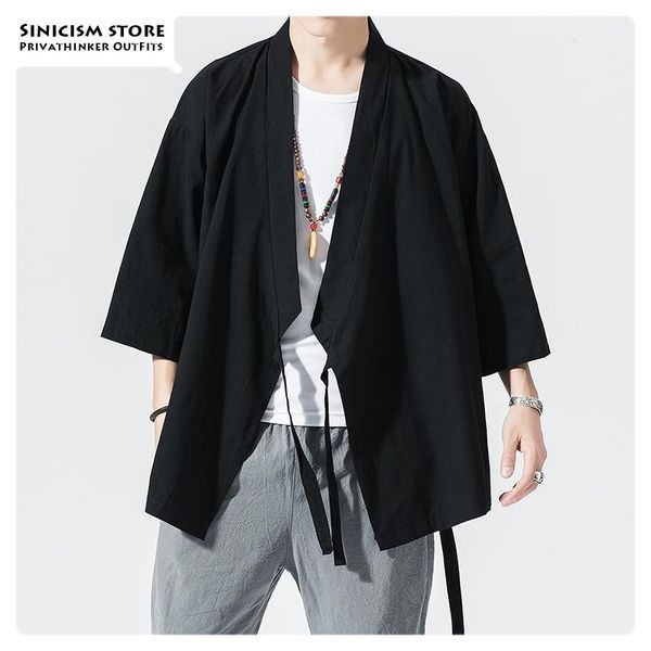 mrgoldenbowl store men chinese style oversize vintage jackets 2020 mens open stitch kimono jacket clothes male autumn black coat cx200820, Black;brown
mrgoldenbowl store men chinese style oversize vintage jackets 2020 mens open stitch kimono jacket clothes male autumn black coat cx200820, Black;brown
