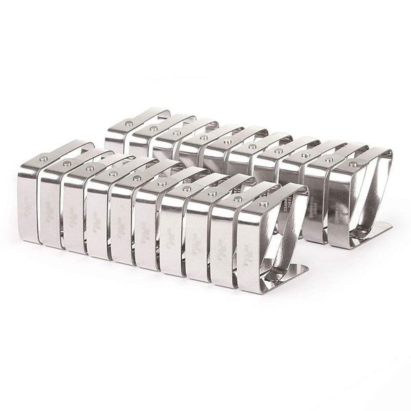 set of 20 adjustable stainless steel tablecloth clips clamps party restaurant picnic outdoor table cloth cover holders, 1.97 x 1
set of 20 adjustable stainless steel tablecloth clips clamps party restaurant picnic outdoor table cloth cover holders, 1.97 x 1