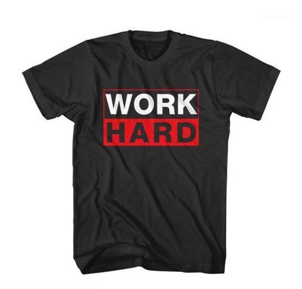 short sleeve black fashion mens casual apparel parent clothing work hard print tshirts crew neck, White;black
short sleeve black fashion mens casual apparel parent clothing work hard print tshirts crew neck, White;black