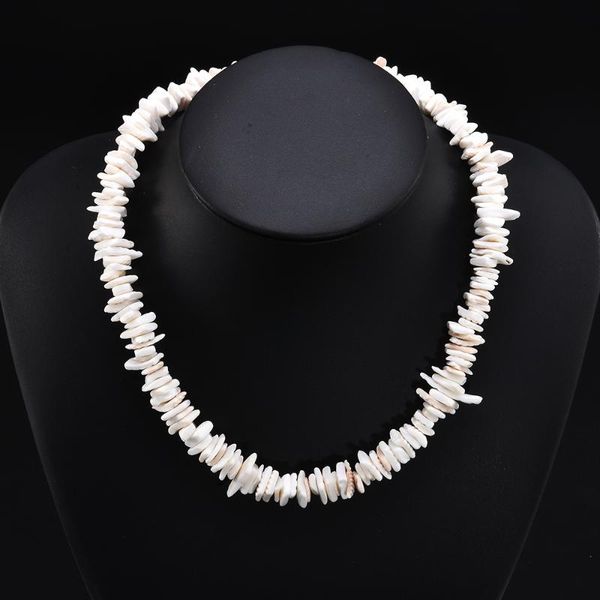 new fashion natural white conch clam chips puka shell necklace collar choker for women men collares de moda 2020 sell kolye, Golden;silver
new fashion natural white conch clam chips puka shell necklace collar choker for women men collares de moda 2020 sell kolye, Golden;silver