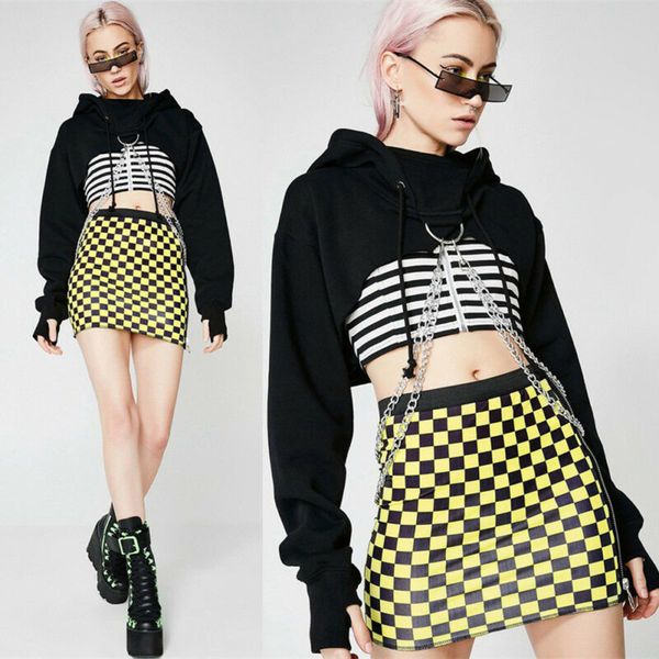 2020 new fashion women hoodie girls long sleeve gothic punk crop hooded sweatshirt pullover jumper crop hoodies, Black
2020 new fashion women hoodie girls long sleeve gothic punk crop hooded sweatshirt pullover jumper crop hoodies, Black