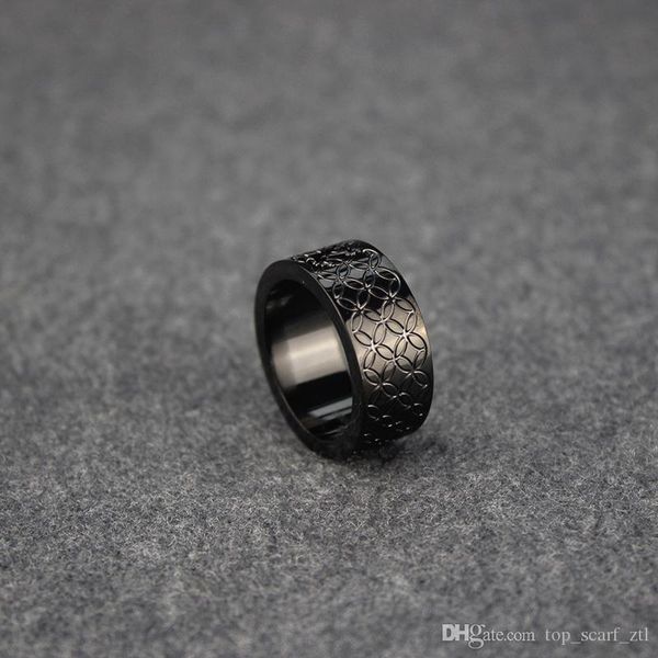 black hollow ring men women vintage punk wide rings party jewelry gift high quality, Silver
black hollow ring men women vintage punk wide rings party jewelry gift high quality, Silver