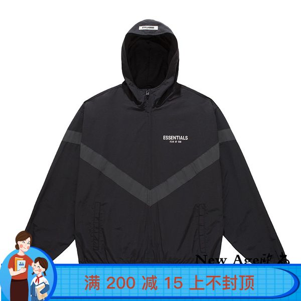trendy fear of god fog essentials 3m reflective double line men jacket shell jacket, White;black
trendy fear of god fog essentials 3m reflective double line men jacket shell jacket, White;black