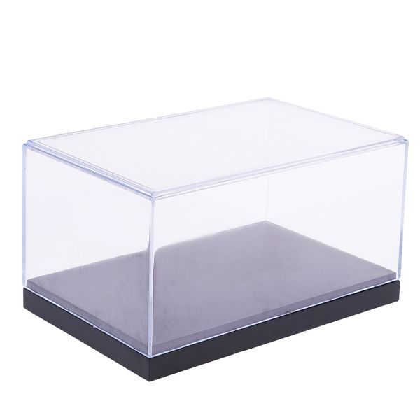 acrylic display case dustproof model figures protection box 17x11x5.5cm