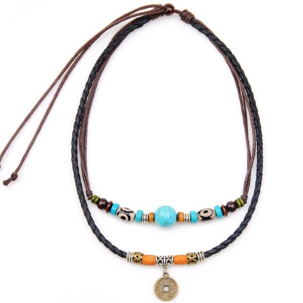 pendant necklaces silver plated coin with green turquoises stone beads layer rope chain necklace vintage style jewelry
pendant necklaces silver plated coin with green turquoises stone beads layer rope chain necklace vintage style jewelry