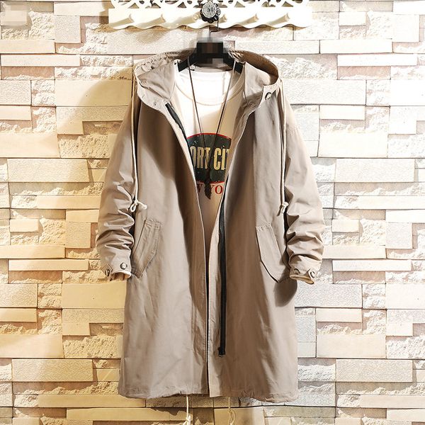 men's trench coats 2021 casual mens windbreaker jackets long coat for men spring autumn winter clothes, Tan;black
men's trench coats 2021 casual mens windbreaker jackets long coat for men spring autumn winter clothes, Tan;black