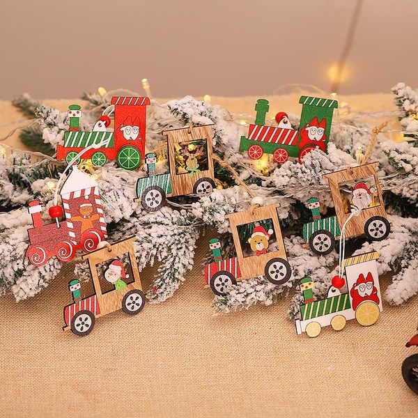 4pcs/set diy christmas train wooden pendants xmas tree hanging ornaments wood crafts kids gift party decoration home accessories
4pcs/set diy christmas train wooden pendants xmas tree hanging ornaments wood crafts kids gift party decoration home accessories