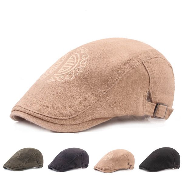 fall winter chinese style men felt berets handsome boys cotton hats touring cap outdoor, Blue;gray
fall winter chinese style men felt berets handsome boys cotton hats touring cap outdoor, Blue;gray