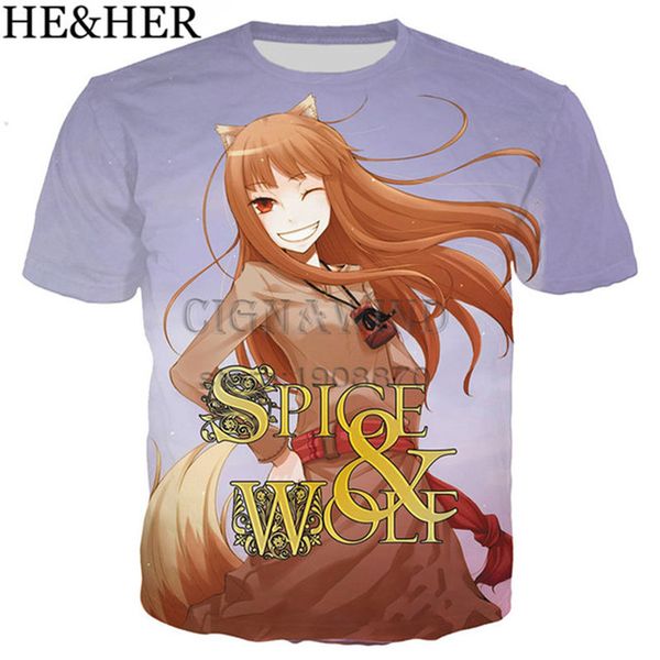 new anime spice and wolf cute girl favorite 3d print shirts hentai harajuku humor men clothing
new anime spice and wolf cute girl favorite 3d print shirts hentai harajuku humor men clothing