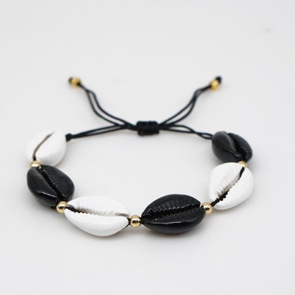 charm bracelets rttooas classic shelll bracelet women summer beach female jewelry black white shell bohemian handmade pulseras 2021, Golden;silver
charm bracelets rttooas classic shelll bracelet women summer beach female jewelry black white shell bohemian handmade pulseras 2021, Golden;silver