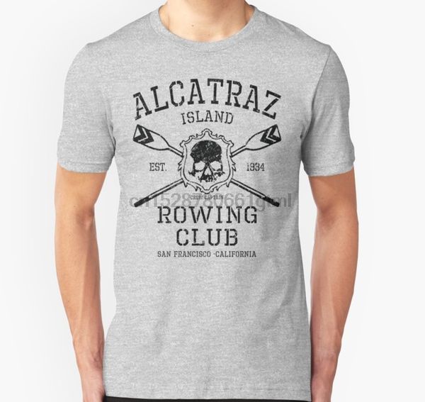 men short sleeve tshirt alcatraz rowing club t shirt women t-shirt