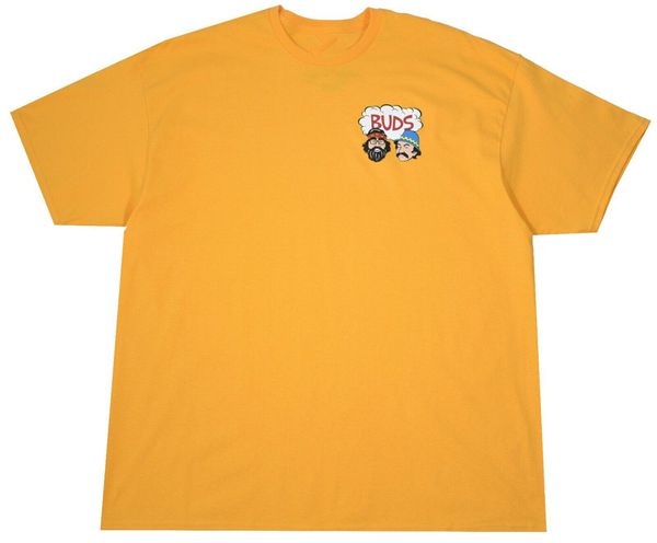 cheech and chong buds t-shirt mustard yellow mens funny stoner tee new style tee shirt
cheech and chong buds t-shirt mustard yellow mens funny stoner tee new style tee shirt