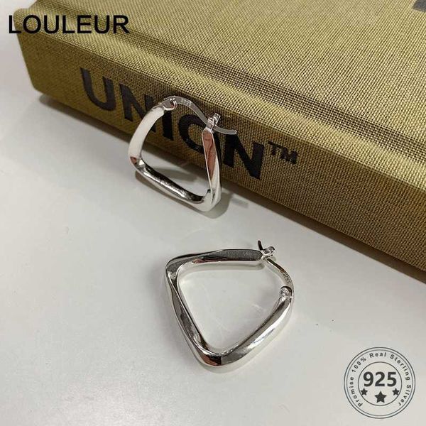 louleur 925 sterling silver geometric hoop earrings elegant nordic korean style minimalist earrings for women charm jewelry 2020, Golden;silver
louleur 925 sterling silver geometric hoop earrings elegant nordic korean style minimalist earrings for women charm jewelry 2020, Golden;silver