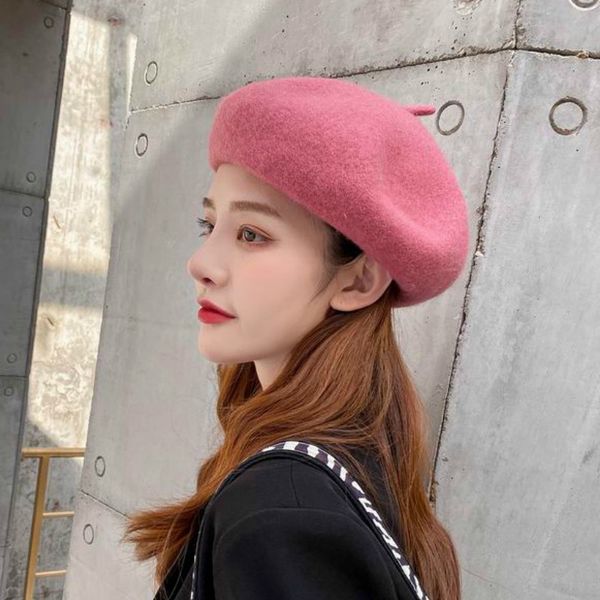 wool beret autumn and winter warm fashionable caps pumpkin hat new korean version wild 2020 bonnets for women designer, Blue;gray
wool beret autumn and winter warm fashionable caps pumpkin hat new korean version wild 2020 bonnets for women designer, Blue;gray