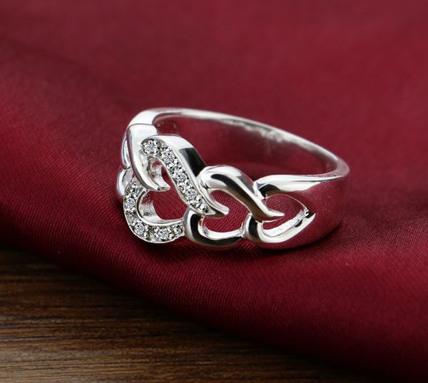 cluster rings valentine's day gifts silver color decoration ring for women heart zircon inlay girl's jewelry plated, Golden;silver
cluster rings valentine's day gifts silver color decoration ring for women heart zircon inlay girl's jewelry plated, Golden;silver