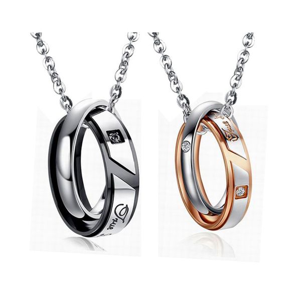 pendant necklaces couple necklace men letter stainless steel gold women round hip hop chain black boho jewelry wholesale, Silver
pendant necklaces couple necklace men letter stainless steel gold women round hip hop chain black boho jewelry wholesale, Silver