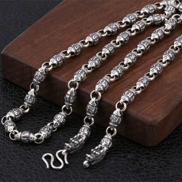 53g100% стерлингового серебра 925 choker ожерелье ювелирных изделий 6mm цепи menwomen подарков тайский серебро mantra подвески подвеска длин, Silver
53g100% стерлингового серебра 925 choker ожерелье ювелирных изделий 6mm цепи menwomen подарков тайский серебро mantra подвески подвеска длин, Silver
