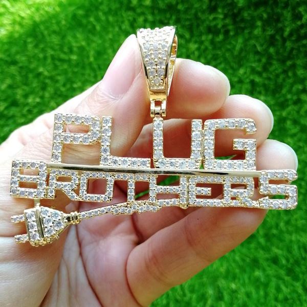 brass cz plug pendants letter alphabet necklace rapper men and women party gift cn515, Silver
brass cz plug pendants letter alphabet necklace rapper men and women party gift cn515, Silver
