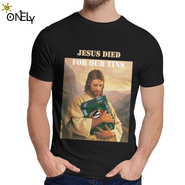 jesus christ for our tins popular t shirt for men hipster great clothes round collar
jesus christ for our tins popular t shirt for men hipster great clothes round collar