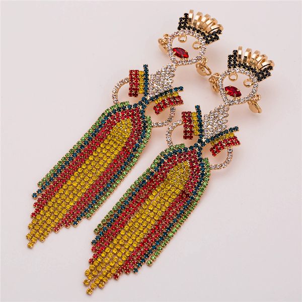 dangle & chandelier 2 pairs arrival occident fashion brand style multi-layer acrylic dance skirt tassel girl humanoid drop earrings bohemia, Silver
dangle & chandelier 2 pairs arrival occident fashion brand style multi-layer acrylic dance skirt tassel girl humanoid drop earrings bohemia, Silver