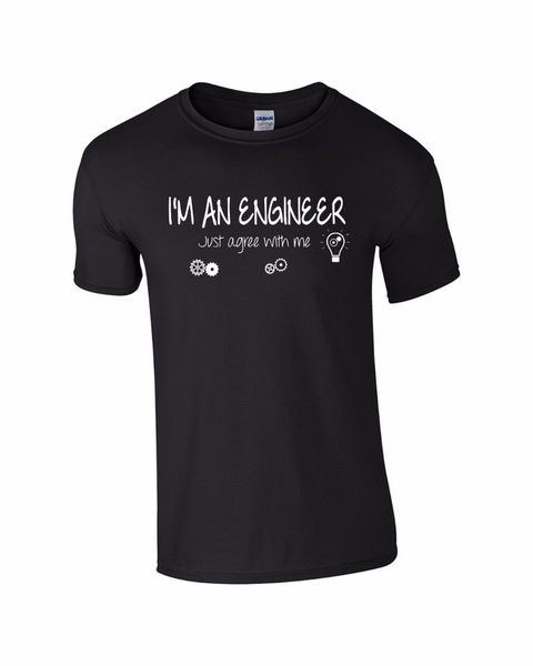 2019 summer t-shirts for men funny short sleeve cotton t-shirts im an engineer just agree with me urban t shirts
2019 summer t-shirts for men funny short sleeve cotton t-shirts im an engineer just agree with me urban t shirts