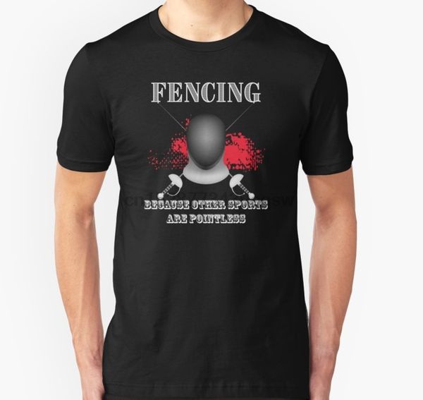 men tshirt short sleeve fencing funny design because other sports are pointless t shirt(1) tee women t-shirt
men tshirt short sleeve fencing funny design because other sports are pointless t shirt(1) tee women t-shirt