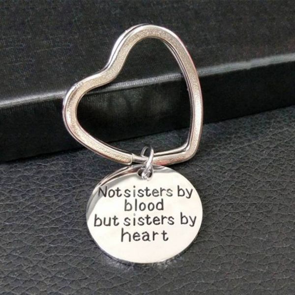 keychains lettering key chains engraved not sisters by blood but heart keyring friend sister gift jewelry for women girls, Silver
keychains lettering key chains engraved not sisters by blood but heart keyring friend sister gift jewelry for women girls, Silver