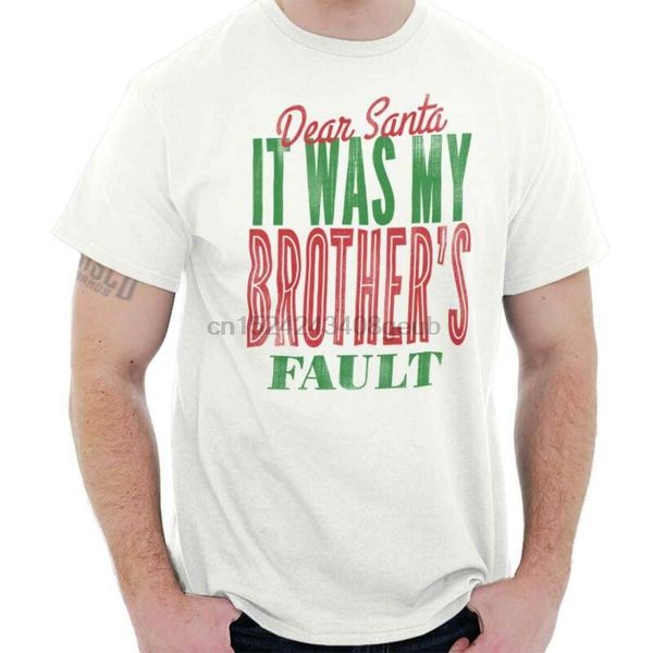 dear santa brothers fault funny shirt claus christmas holiday t shirt
