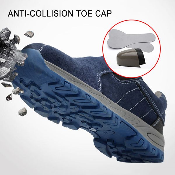 boots work safety shoes men steel toe anti-puncture slip-on construction protective, Black
boots work safety shoes men steel toe anti-puncture slip-on construction protective, Black
