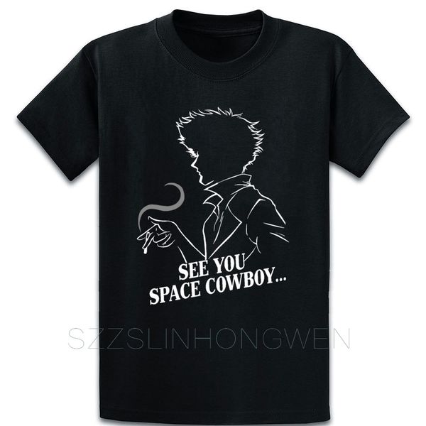 cowboy bebop t shirt comfortable spring trend over size s-5xl fit cotton create gents shirt