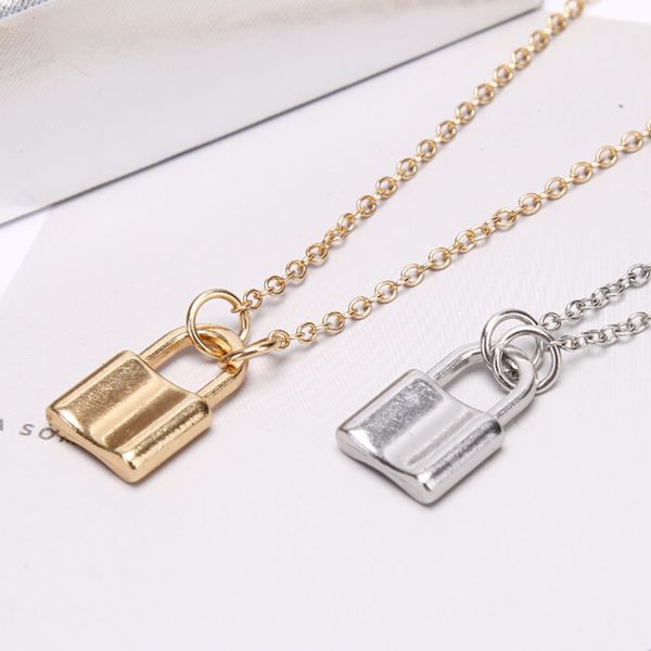 layered chain lock pendant padlock charm necklace rock choker lock necklace chain women jewelry gift choker punk, Silver
layered chain lock pendant padlock charm necklace rock choker lock necklace chain women jewelry gift choker punk, Silver