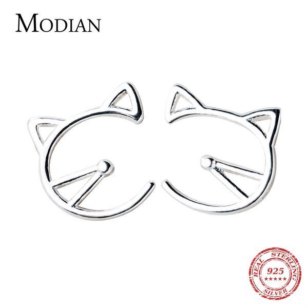 modian animal cat face серег для женщин kid девочек милый дизайн 925 стерлингового серебра корейской моды ювелирных изделий уха pins, Golden;silver
modian animal cat face серег для женщин kid девочек милый дизайн 925 стерлингового серебра корейской моды ювелирных изделий уха pins, Golden;silver