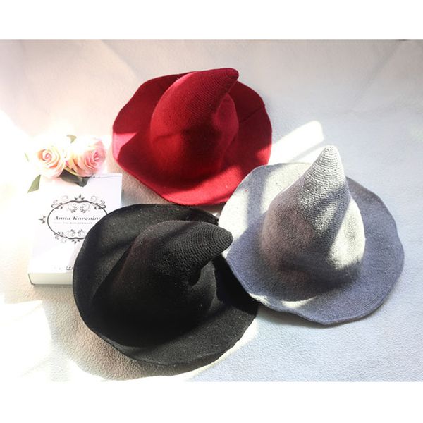stingy brim hats women halloween witch hat cosplay costume party wide knitted j55, Blue;gray
stingy brim hats women halloween witch hat cosplay costume party wide knitted j55, Blue;gray