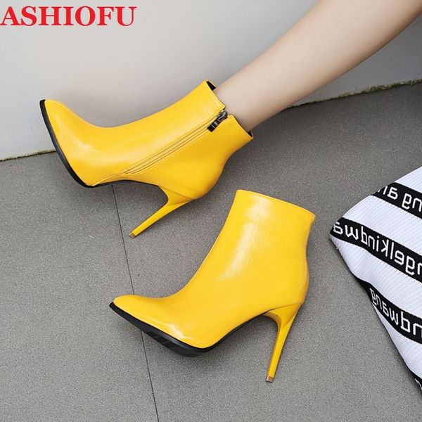 ashiofu handmade new arrival ladies high heel boots party prom pointy ankle booties yellow and black evening fashion boots
ashiofu handmade new arrival ladies high heel boots party prom pointy ankle booties yellow and black evening fashion boots