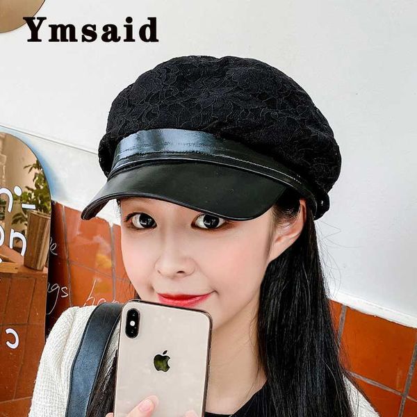 stingy brim hats lace women beret autumn winter octagonal cap breathable lady girl stylish artist painter sboy caps colorblock, Blue;gray
stingy brim hats lace women beret autumn winter octagonal cap breathable lady girl stylish artist painter sboy caps colorblock, Blue;gray