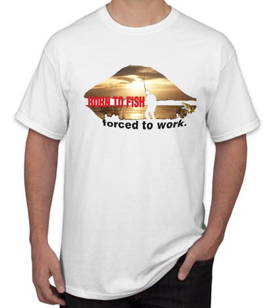 t-shirt born to fisher forced to work fishinger fisherman pike carp bass funny joke funny tees men short t shirt ing
t-shirt born to fisher forced to work fishinger fisherman pike carp bass funny joke funny tees men short t shirt ing