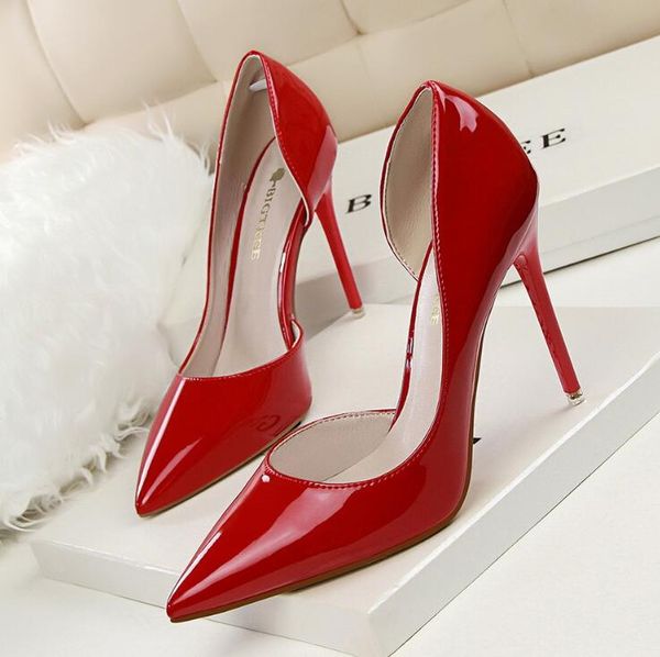 women pumps high heels shoes woman stiletto pointed toe female party shoes office lady wedding party plus size 35-44, Black
women pumps high heels shoes woman stiletto pointed toe female party shoes office lady wedding party plus size 35-44, Black