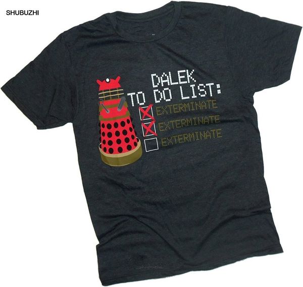 men t shirt comfortable and sof dalek to do list exterminate doctor who t-shirt novelty tshirt women
men t shirt comfortable and sof dalek to do list exterminate doctor who t-shirt novelty tshirt women