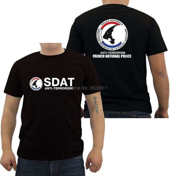 new fashion men cotton short sleeve t-shirt new french police sdat anti terrorism military t shirt hip hop tees streetwear
new fashion men cotton short sleeve t-shirt new french police sdat anti terrorism military t shirt hip hop tees streetwear