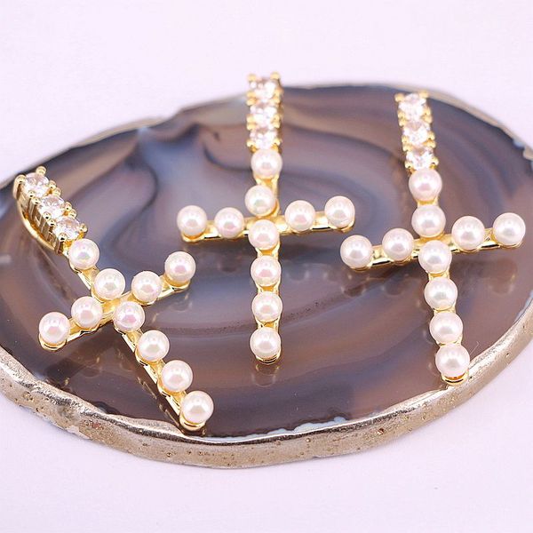 new fashion 8pcs gold color micro pave cubic zirconia pearl cross pendant necklace, Silver
new fashion 8pcs gold color micro pave cubic zirconia pearl cross pendant necklace, Silver