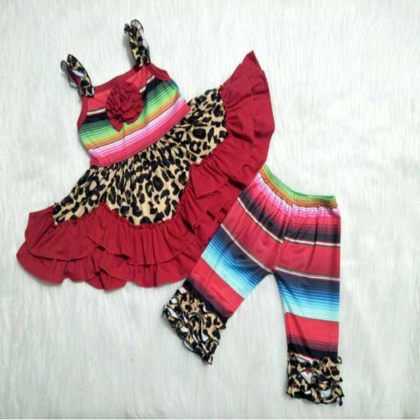 outfits for baby girls flower leopard and striped capris and stitching girl summer clothes, White
outfits for baby girls flower leopard and striped capris and stitching girl summer clothes, White