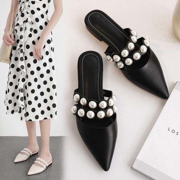 brand pearl pointed toe women loafers fashion genuine leather shoes for summer slip on women loafer shoes high quality, Black
brand pearl pointed toe women loafers fashion genuine leather shoes for summer slip on women loafer shoes high quality, Black