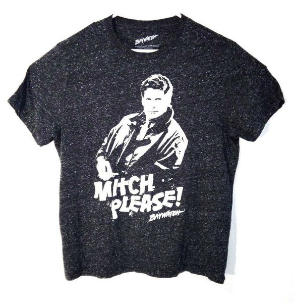 vintage baywatch men's short sleeve t-shirt vintage mitch please 2xl hasslehoff cotton low price tee for teen boys
vintage baywatch men's short sleeve t-shirt vintage mitch please 2xl hasslehoff cotton low price tee for teen boys