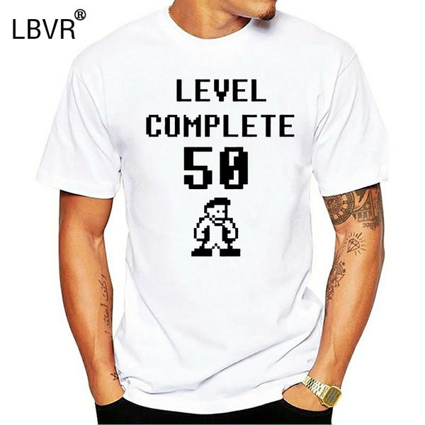 new 50 years old birthday gift t shirt 100% cotton men summer o neck level complete 50 t-shirt man clohing
new 50 years old birthday gift t shirt 100% cotton men summer o neck level complete 50 t-shirt man clohing
