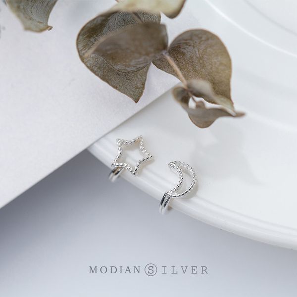 modian аутентичные 925 silver star простые moon clips серьга для женщин подарок нет необходимости в pierce ear fine jewelry bijoux, Golden;silver
modian аутентичные 925 silver star простые moon clips серьга для женщин подарок нет необходимости в pierce ear fine jewelry bijoux, Golden;silver