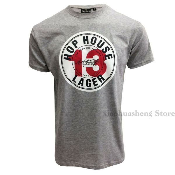 official guinness grey hop house 13 lager label designed t-shirt 100% cotton men t shirt women tee
official guinness grey hop house 13 lager label designed t-shirt 100% cotton men t shirt women tee