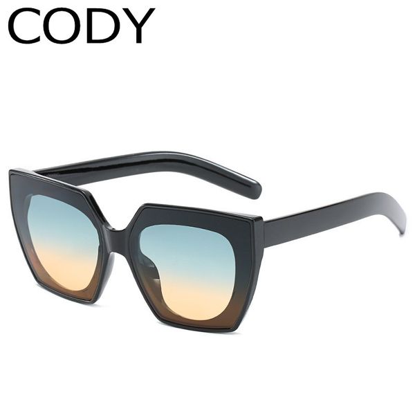 sunglasses q9067 women men retro brand design gradient black glasses female vintage sun uv400, White;black
sunglasses q9067 women men retro brand design gradient black glasses female vintage sun uv400, White;black